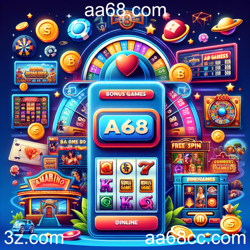Descubra a Categoria 'Jogos com Bônus' em aa68.com